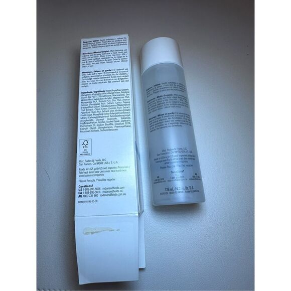 Rodan + Field REDEFINE Pore Refining Toner 2 125ml - Picture 2 of 5